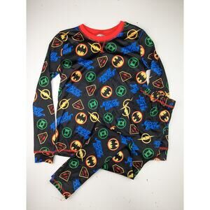 DC Comics Justice League Base Layer/Pajamas Boys 10-12
